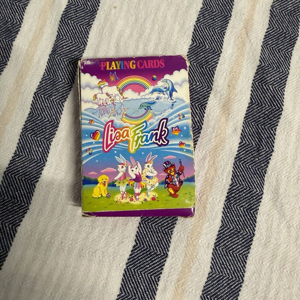 Vintage Lisa Frank Playing Cards Complete Deck 1990’s